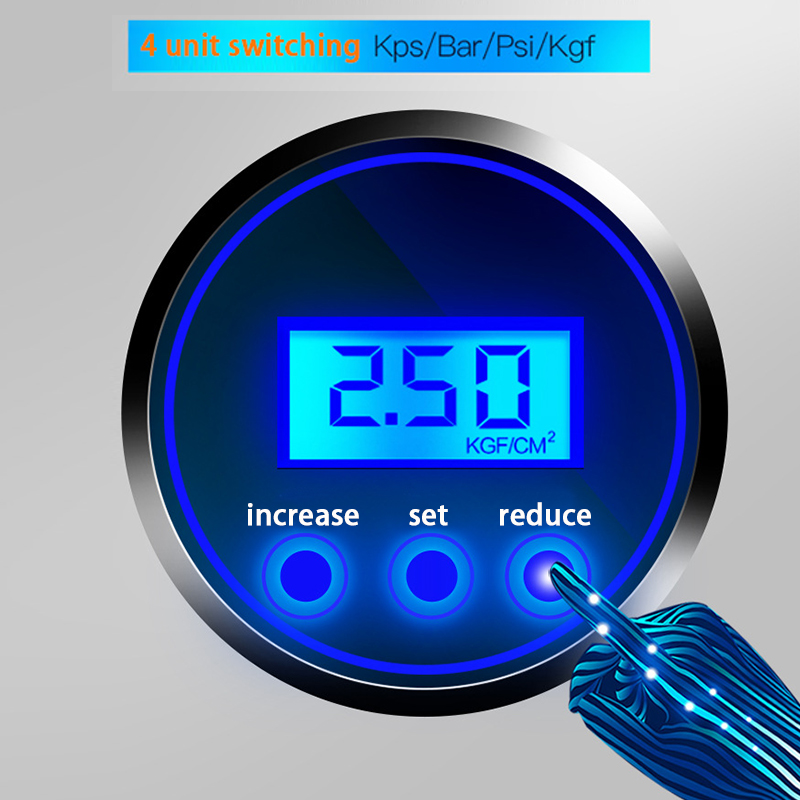 RUNKONG Inflator Pompa Angin Ban Mobil Elektrik 150 PSI LCD Display